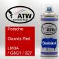 Preview: Porsche, Guards Red, LM3A / G8G1 / 027: 400ml Sprühdose, von ATW Autoteile West.